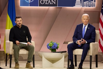 Ukrainian Prez dismisses Biden's 'Putin' reference as 'mistake'