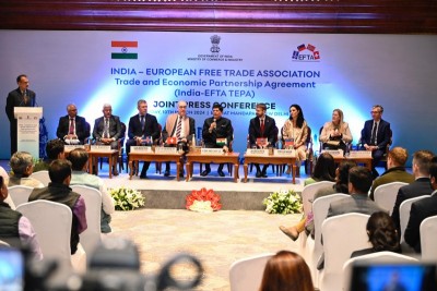 India signs FTA with European Free Trade Association with investment commitment of $100 billion