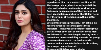 Ritabhari Chakraborty calls Bengali filmdom 'sugar coated brothel' in wake of Hema Committee report, urges Mamata Banerjee for a probe