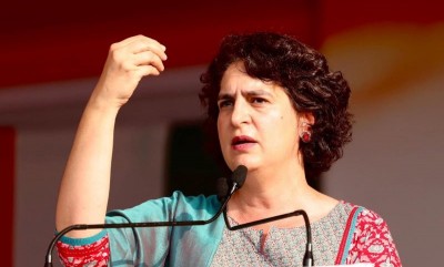 Priyanka Gandhi Vadra takes strong lead in Wayanad by-poll