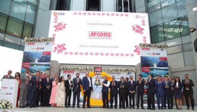 Afcons Infrastructure stock surges 8.9% after listing at discount on NSE