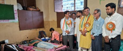 Geetesh Sharma Memorial Committee organises voluntary blood donation camp