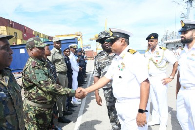 India-Mozambique-Tanzania Trilateral exercise ends in Nacala