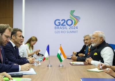 G20 Summit: Narendra Modi, Macron discuss ways to advance India-France Strategic Partnership during meeting in Brazil