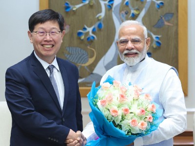 Foxconn chief meets PM Modi, explores investment plan in Karnataka, Tamil Nadu and Andhra Pradesh