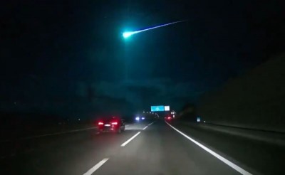 Meteor lights up sky above Portugal, Spain, skygazers left amazed