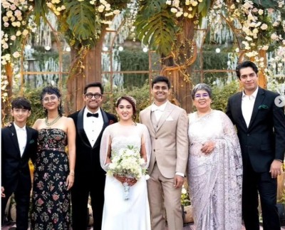 Aamir Khan's daughter Ira Khan, Nupur Shikhare exchange vows in Udaipur's grand ceremony. See pics