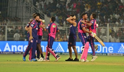 Narine's maiden IPL ton in vain, Buttler-storm helps RR to beat KKR in last ball thriller