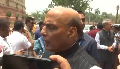 'Spoke to Mallikarjun Kharge thrice': Rajnath Singh on building consensus for Lok Sabha Speaker's post