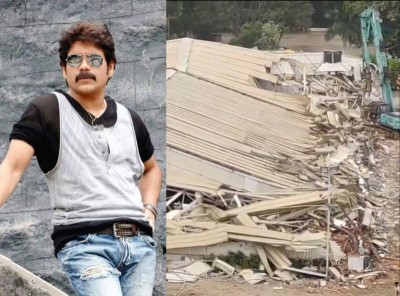 Nagarjuna slams Hyderabad civic body over N-Convention Centre demolition, calls action 'unlawful'