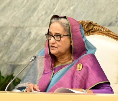 Indian Foreign Secretary Vinay Mohan Kwatra meets Sheikh Hasina in Dhaka