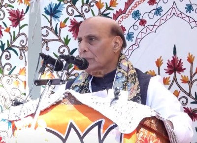 ‘Would have given more money than IMF if…’: Rajnath Singh jabs Pakistan over terrorism during Jammu Kashmir poll rally