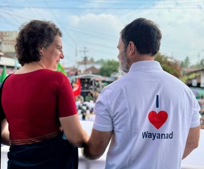 Priyanka Gandhi Vadra registers record win by over 4-lakh vote margin from Wayanad on election debut