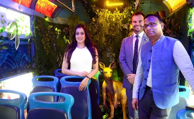 Australian Tourism rides Kolkata’s iconic tram with Raima Sen to promote their country in India