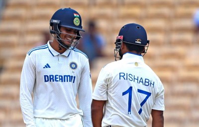 Gill, Pant's tons power India set massive target for Bangladesh in Chennai