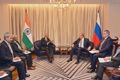 S Jaishankar meets Russian FM Sergey Lavrov, voices concern over Indian nationals involved in war zone