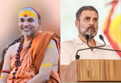 Shankaracharya backs Rahul Gandhi after row over 'Hindus are violent' remark in Lok Sabha