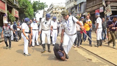 March to Nabanna: Protesters, police fight pitched battles in Kolkata over RG Kar rape-murder