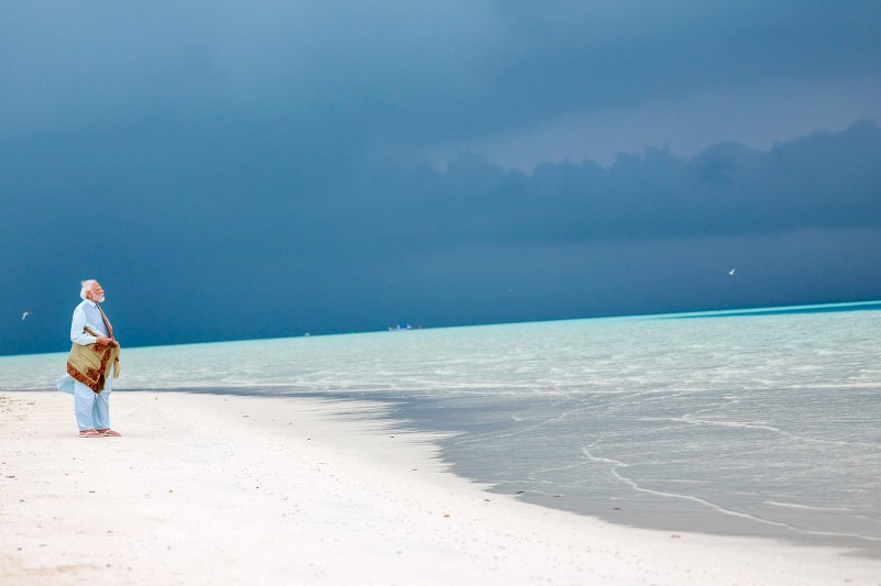 PM Modi goes snorkeling, takes walks at pristine Lakshadweep beach