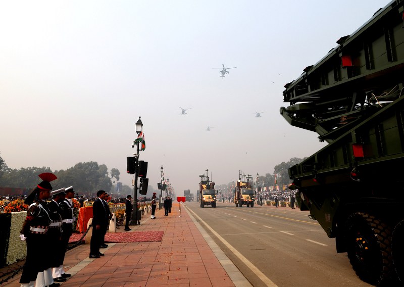 In images 75th Republic Day celebration