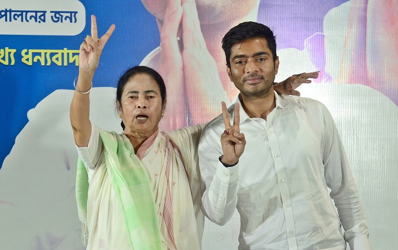 TMC celebrates win in Lok Sabha polls in Bengal