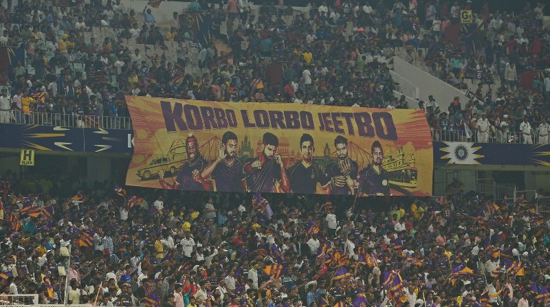 IPL: KKR set a target of 262 runs for Punjab Kings at Eden Gardens