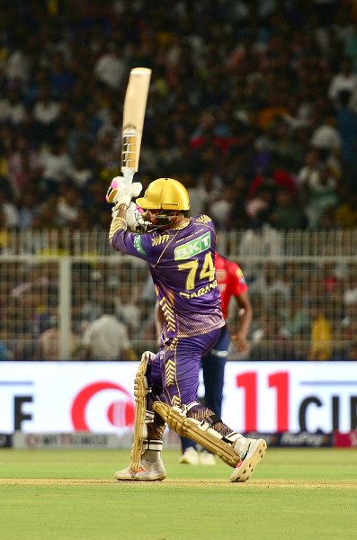 IPL: KKR set a target of 262 runs for Punjab Kings at Eden Gardens