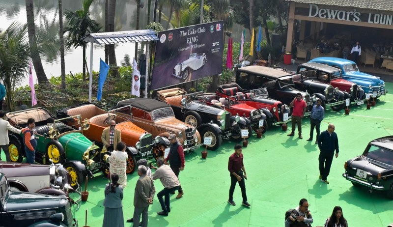 Kolkata's Lake Club hosts vintage car exhibition