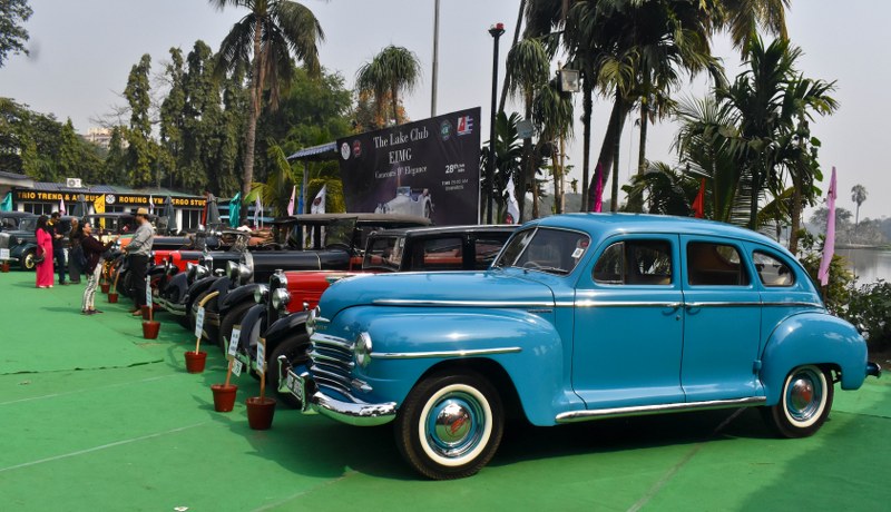 Kolkata's Lake Club hosts vintage car exhibition