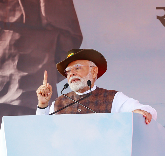 PM Modi graces ‘Rashtriya Ekta Diwas’ Parade at the Statue of Unity in Gujarat