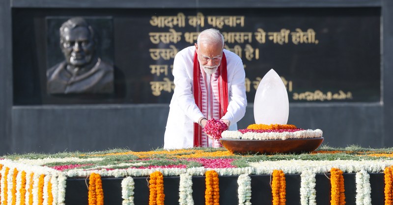 Glimpses of the day of PM-designate Narendra Modi ahead of historic swearing-in