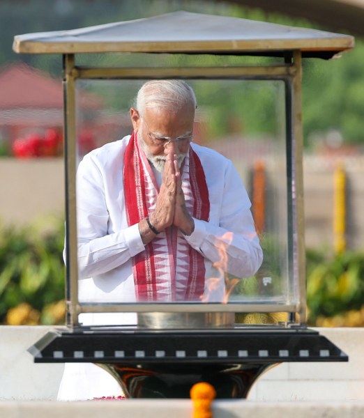 Glimpses of the day of PM-designate Narendra Modi ahead of historic swearing-in