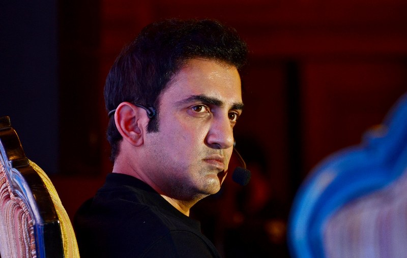 Former Indian cricketer, KKR mentor Gautam Gambhir attends talk show in Kolkata