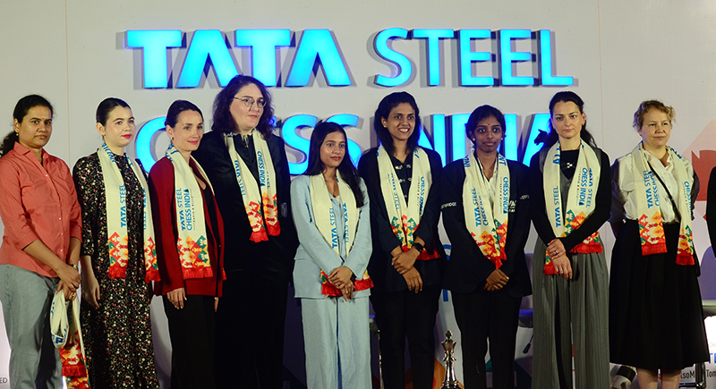 In images: Draw of Lots Ceremony of Tata Steel Chess India Rapid and Blitz 2024