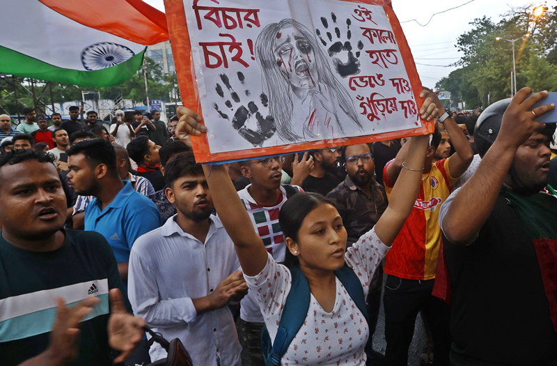 Kolkata witnesses historic protest by united football fans of sworn rivals East Bengal and Mohun Bagan against RG Kar rape-murder