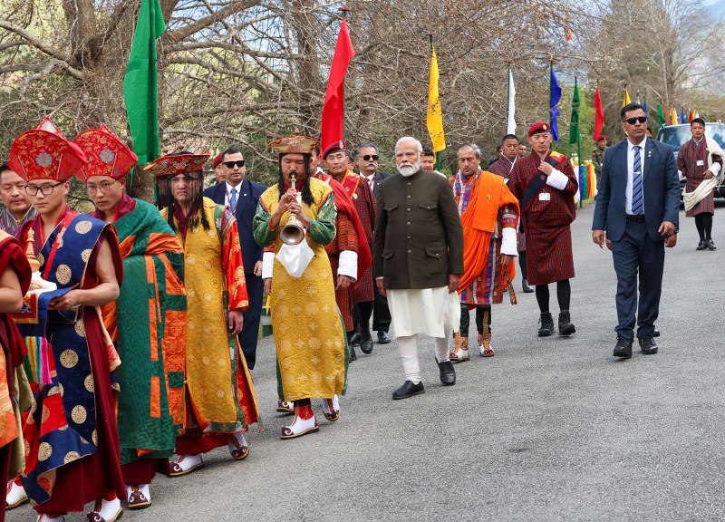 PM Modi in Bhutan