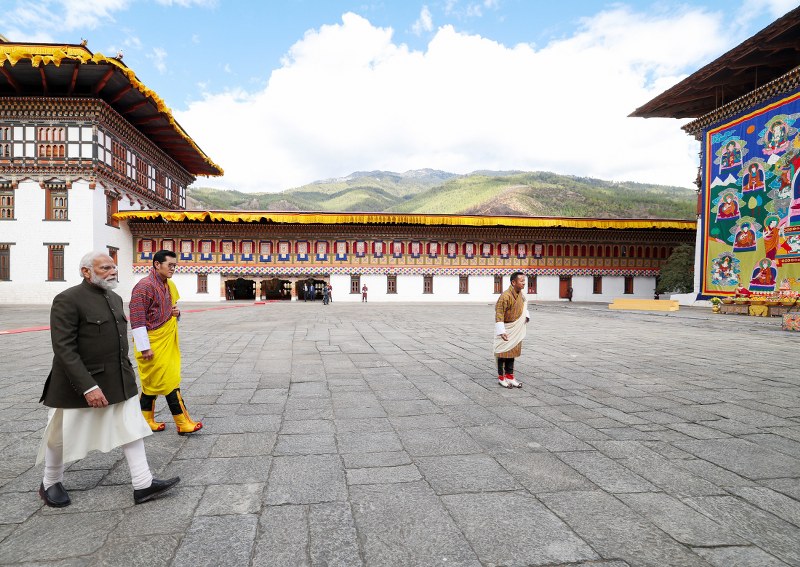 PM Modi in Bhutan