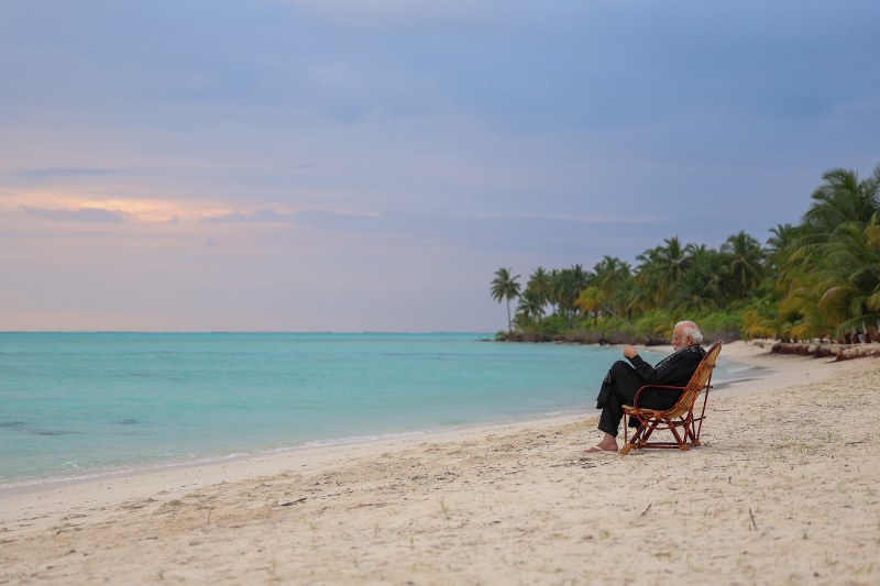 PM Modi goes snorkeling, takes walks at pristine Lakshadweep beach