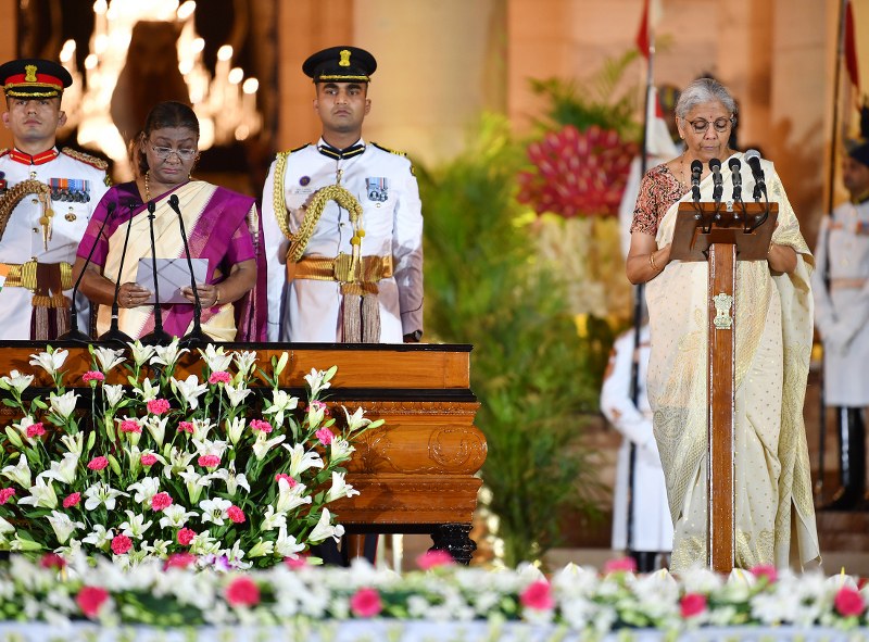 Narendra Modi takes oath for rare third term as Prime Minister