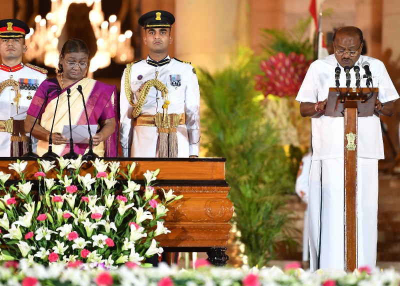 Narendra Modi takes oath for rare third term as Prime Minister