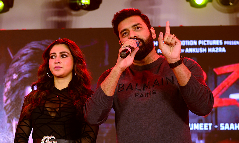 Ankush Hazra, Oindrila Sen grace 'Mirza' event in Kolkata