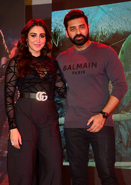 Ankush Hazra, Oindrila Sen grace 'Mirza' event in Kolkata