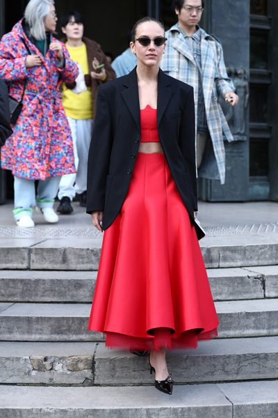 Paris Fashion Week: Street style