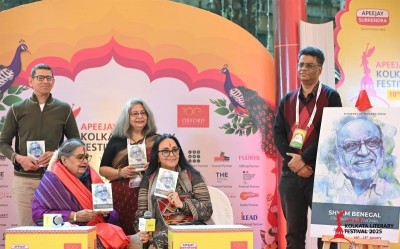 Usha Uthup inaugurates 16th edition of Apeejay Kolkata Literary Festival in Kolkata