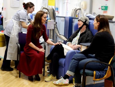 UK's Princess Kate Middleton says she is in remission from cancer