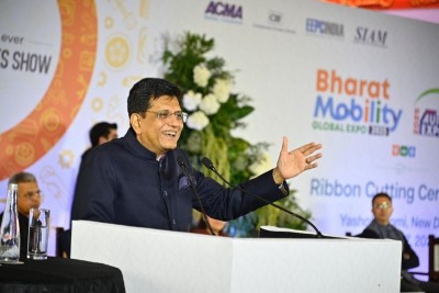 India must build its own EV ecosystem before other countries catch up, says Piyush Goyal at Bharat Mobility Global Expo 2025