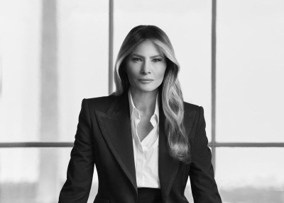 White House unveils official portrait of US First Lady Melania Trump