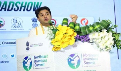 Union Minister Jyotiraditya Scindia inaugurates North East Investment Roadshow in Chennai