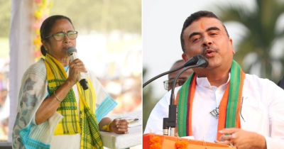 Mamata Banerjee dares Suvendu Adhikari to tackle revolt, LoP says 'you can't scare me'