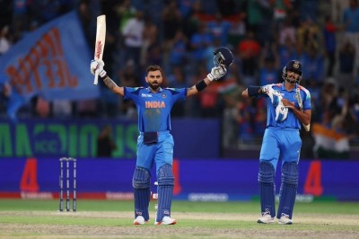 Virat Kohli smashes glitzy century to lead India to six-wicket victory against old rivals Pakistan in Champions Trophy thriller